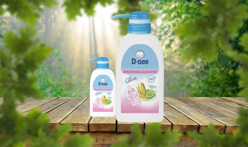 Nước rửa bình sữa D-nee chai 500 ml