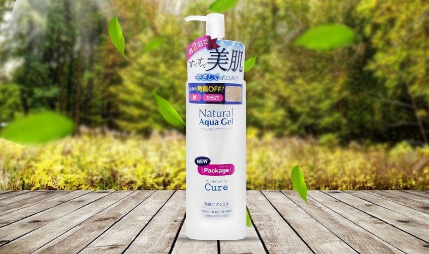 Tẩy tế bào chết cho da nhạy cảm Cure Natural Aqua Gel 
