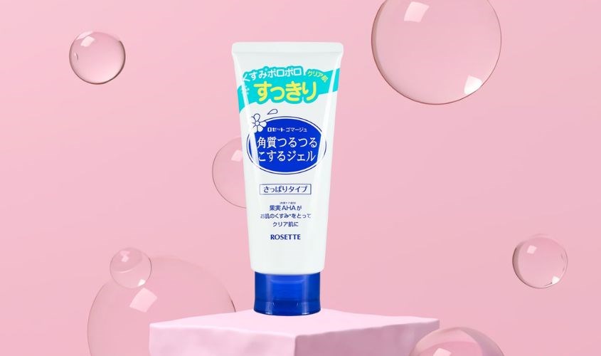 Gel tẩy tế bào chết da mặt dành cho mọi loại da Rosette AHA 180g