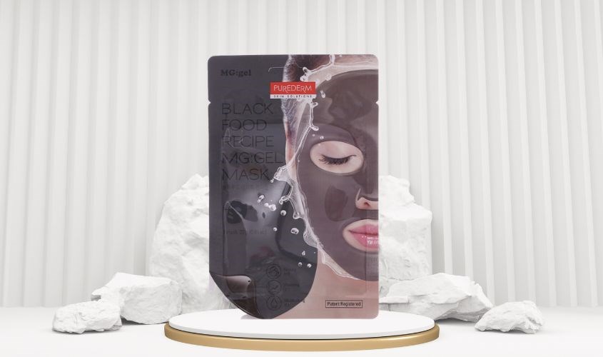 Mặt nạ gel tinh chất Than hoạt tính làm sạch sâu, sáng da Purederm 23g Mặt nạ gel tinh chất Than hoạt tính làm sạch sâu, sáng da Purederm 23g