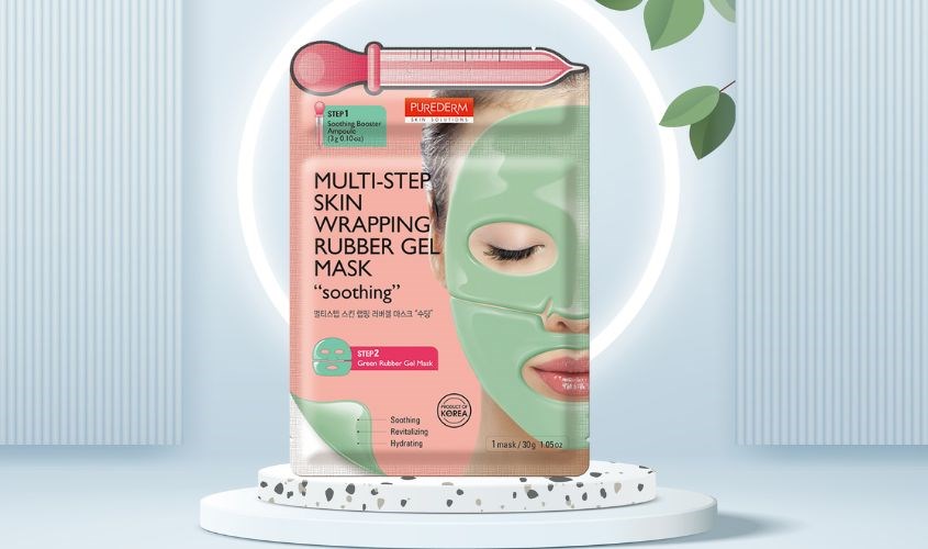 Mặt nạ gel 2 bước tinh chất Collagen làm sáng, mềm mịn da Purederm 30g Mặt nạ gel 2 bước tinh chất Collagen làm sáng, mềm mịn da Purederm 30g