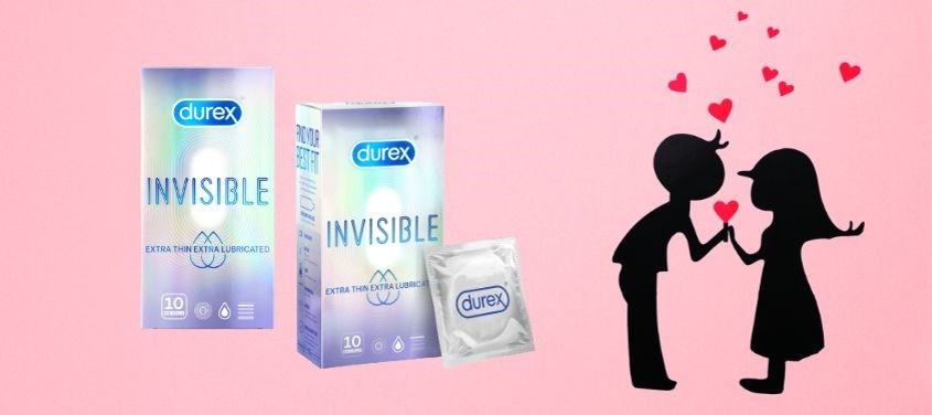 Bao cao su Durex Invisible hộp 10 cái