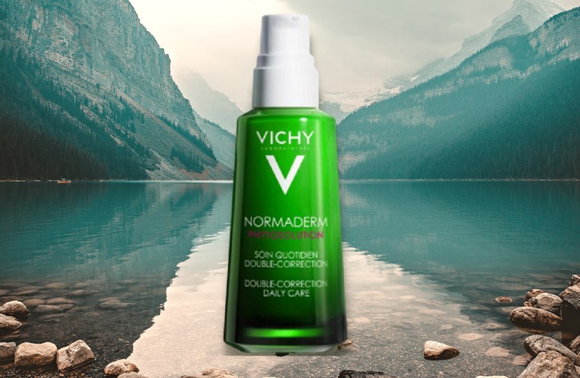 Gel sữa giảm mụn và khuyết điểm cho da mụn Vichy Normaderm Phytosolution 50 ml