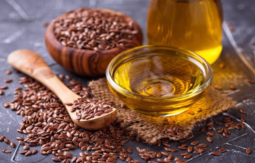 Dầu hạt lanh chứa nhiều omega-3 tốt cho tim mạch