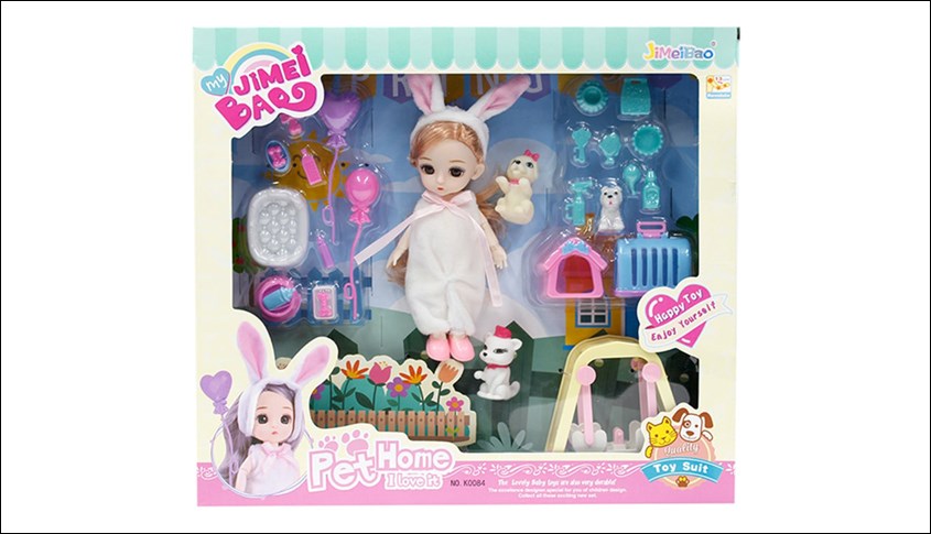 Bộ đồ chơi búp bê kèm phụ kiện VBCare VBC-K0084