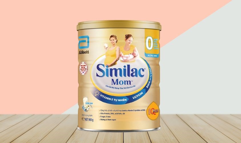 Sữa bầu Similac Mom hương vani 900g