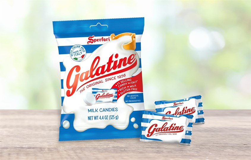 Kẹo cứng Galatine hương sữa gói 100g