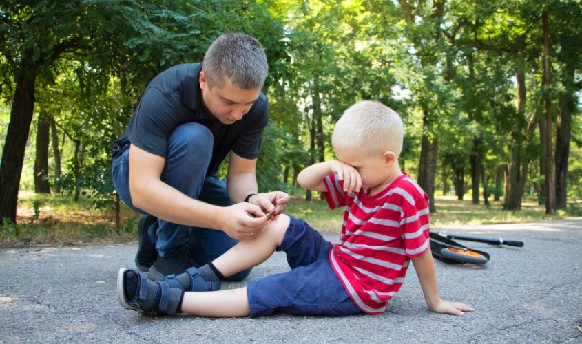 Avenanthramides trong yến mạch có tác dụng chống viêm rất tốt trong trường hợp chẳng may bé bị thương