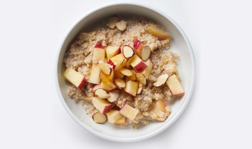 Ngũ cốc hạt diêm mạch và quế táo