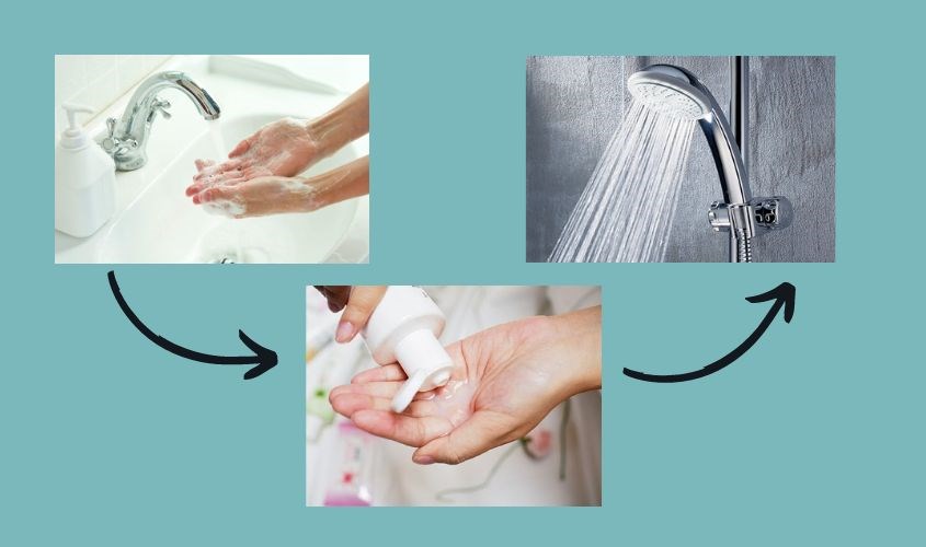 Các bước sử dụng Dung dịch vệ sinh Lady Care