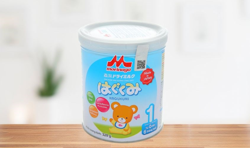 Sữa bột Morinaga Hagukumi số 1 320g (0 - 6 tháng)