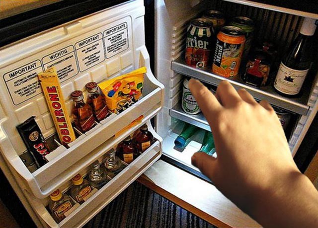 Nhiệt độ của tủ lạnh minibar thích hợp để bảo quản các loại đồ uống