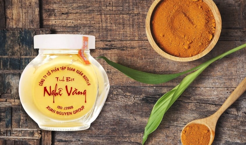 Tinh bột nghệ vàng Xuân Nguyên hũ 75g