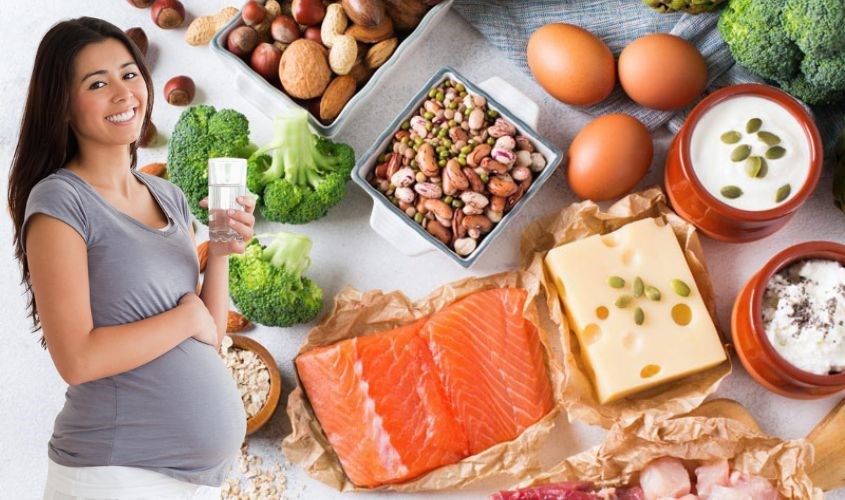 Chế độ dinh dưỡng khoa học cho mẹ bầu giúp bé phát triển khỏe mạnh