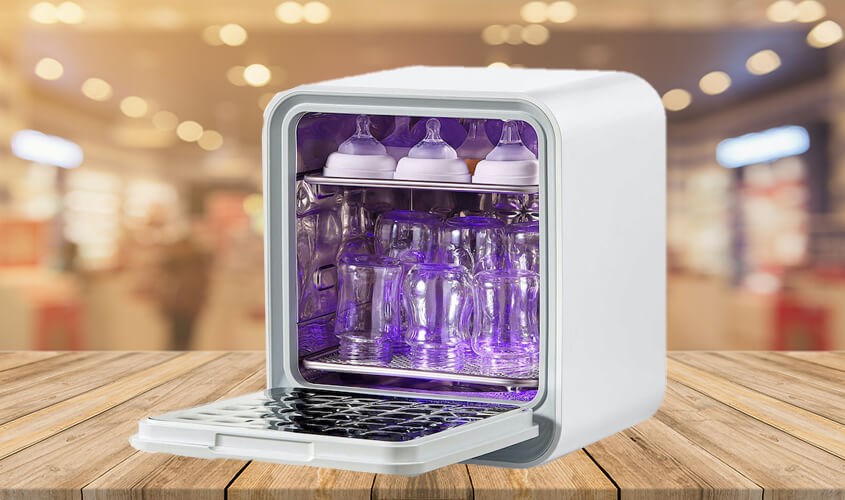 Máy tiệt trùng sấy khô tia UVC có nhiều chức năng