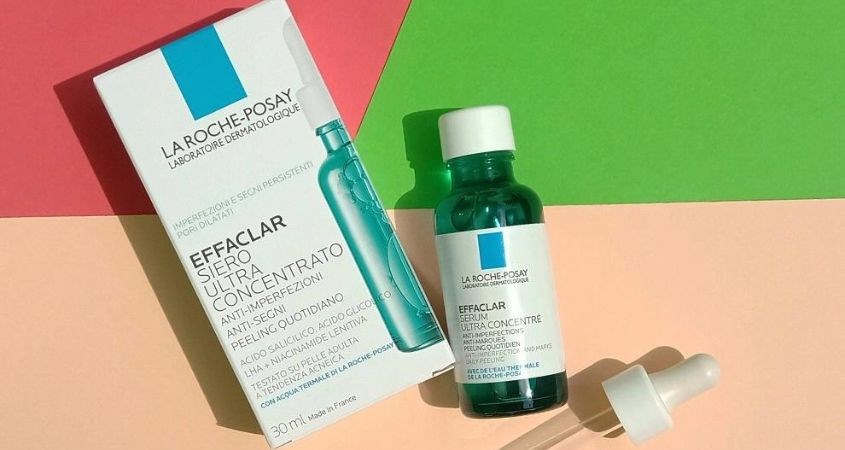 Tinh chất giảm mụn mờ thâm AHA-BHA-LHA La Roche-Posay Effaclar Ultra Concentrated 30ml