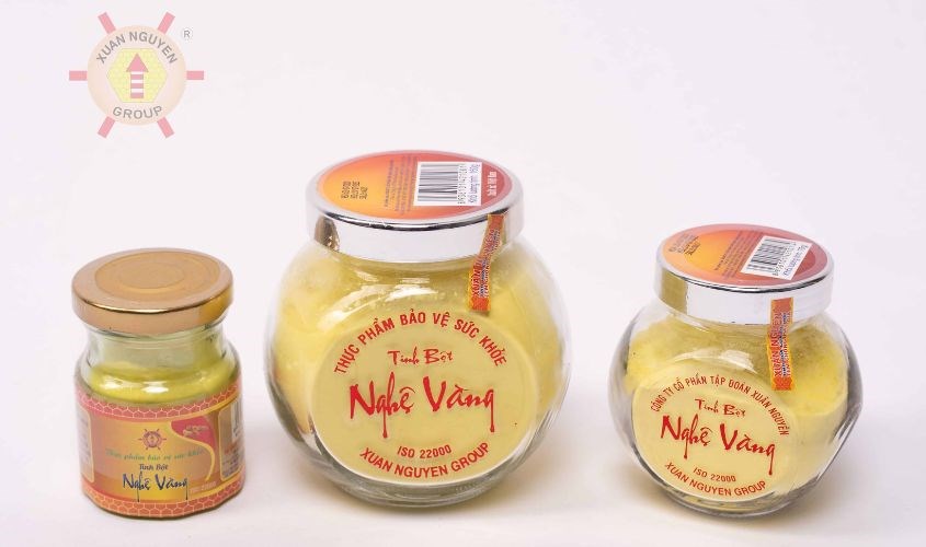 Tinh bột nghệ vàng Xuân Nguyên hũ 75g