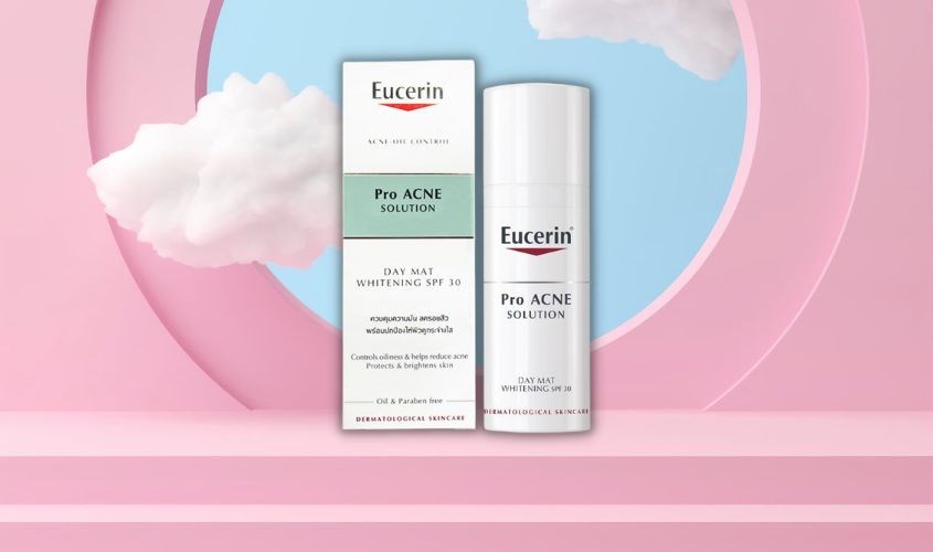 Kem dưỡng ẩm Eucerin cho da dầu được nghiên cứu bằng công thức độc quyền của hãng