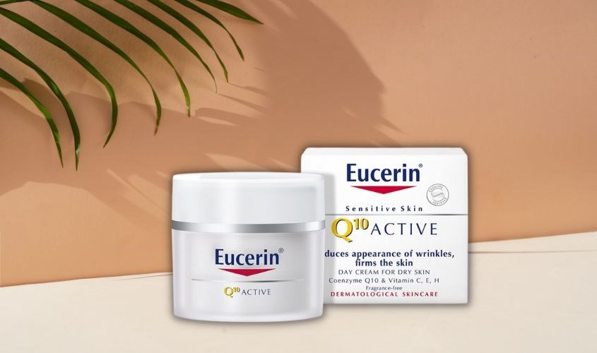 Eucerin Q10 Active Day Cream là kem dưỡng ẩm chuyên sâu dùng ban ngày