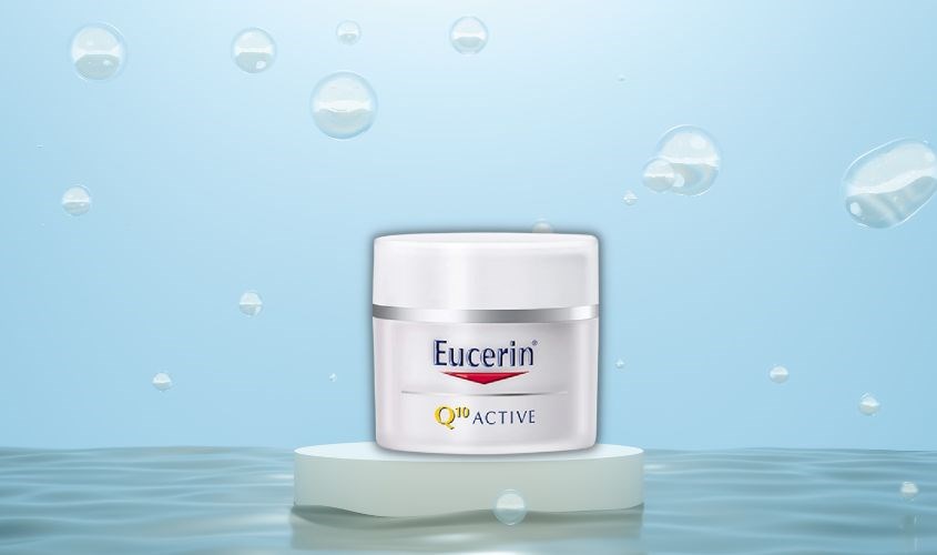 Eucerin Q10 Active Day Cream với thành phần tự nhiên phù hợp da nhạy cảm