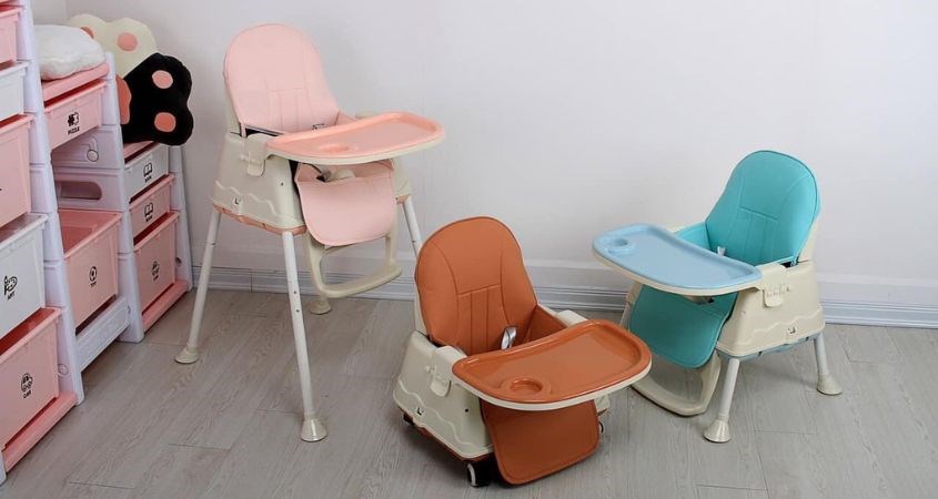 Ghế ăn dặm Hanbei được làm từ chất liệu an toàn