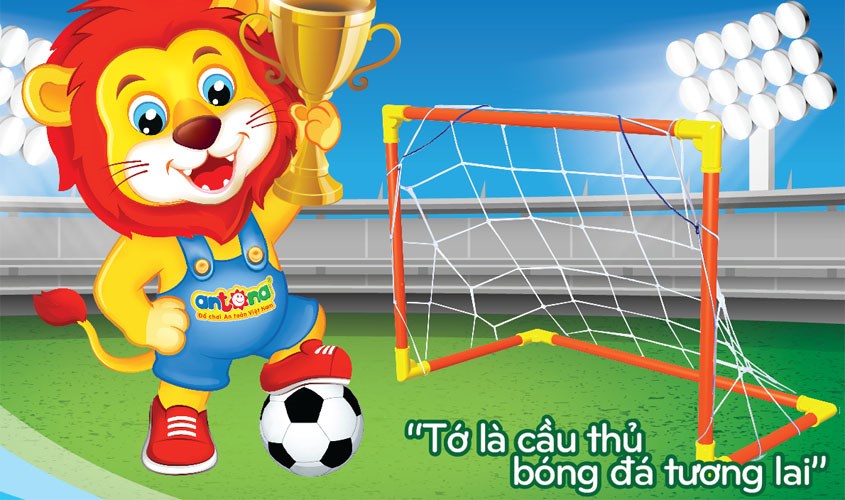 Đồ chơi khung thành bóng đá Antona 