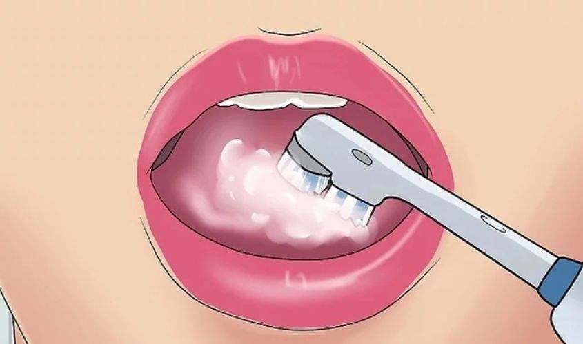 Brushie có thiết kế đèn báo 30 giây