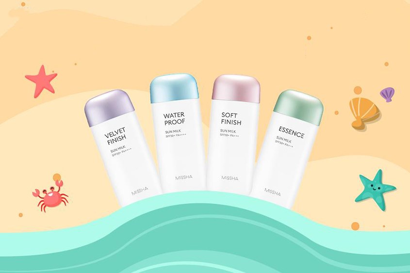 Các dòng kem chống nắng từ thương hiệu Missha