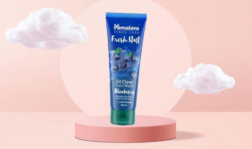 Sữa rửa mặt Himalaya Fresh Start Oil Clear Blueberry