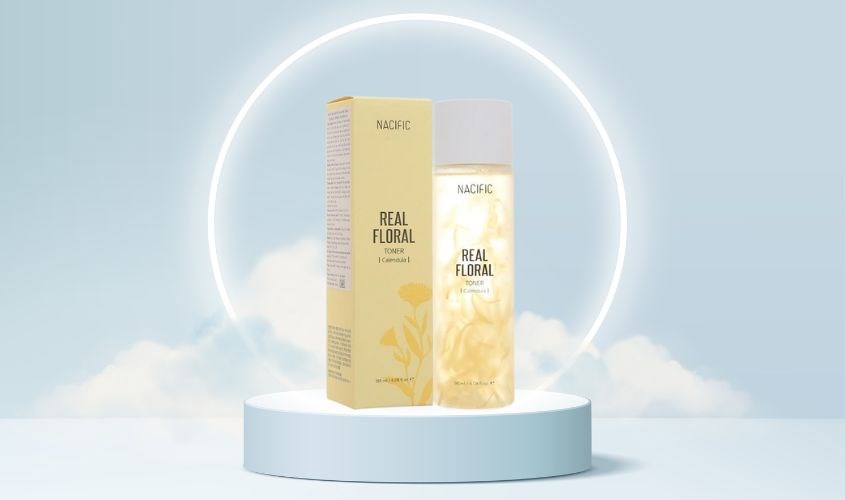 Toner Nacific Real Floral chiết xuất Hoa Cúc 180 ml