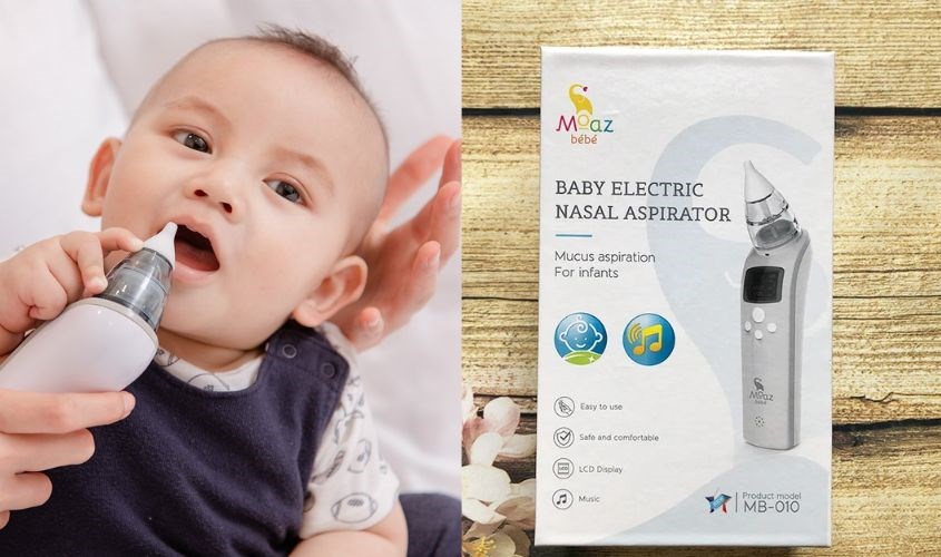 Dụng cụ hút mũi Moaz BéBé MB-010 Dụng cụ hút mũi Moaz BéBé MB-010