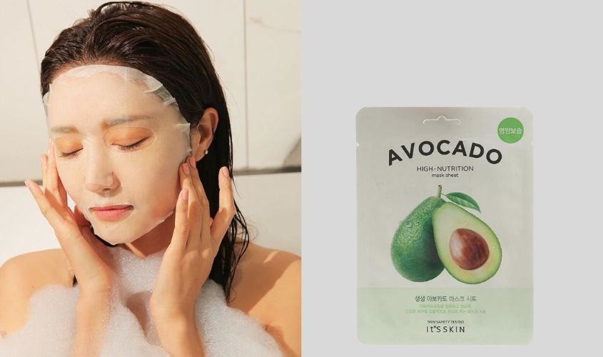 Mặt nạ giấy tinh chất Bơ dưỡng ẩm It