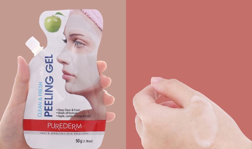 Kết cấu của gel ở dạng đặc, hơi khó tán đều