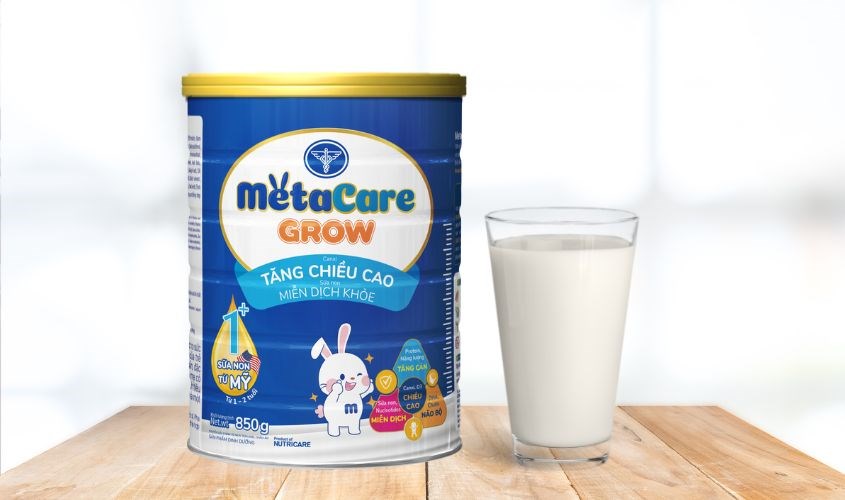 Sữa MetaCare Grow dành cho trẻ từ 0 - 2 tuổi