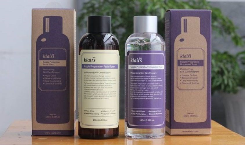 Toner Klairs sở hữu bảng thành phần với chiết xuất thiên nhiên an toàn lành tính