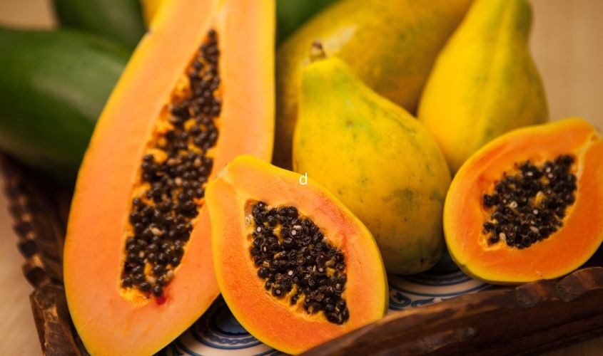 Kết hợp vitamin E và đu đủ tăng cường giảm thiểu sắc tố melanin gây sạm da Kết hợp vitamin E và đu đủ tăng cường giảm thiểu sắc tố melanin gây sạm da