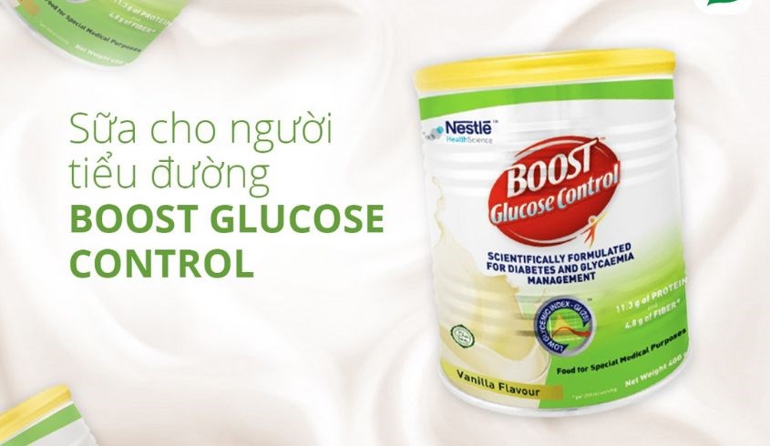 Sữa Boost Glucose Control cho người già tiểu đường