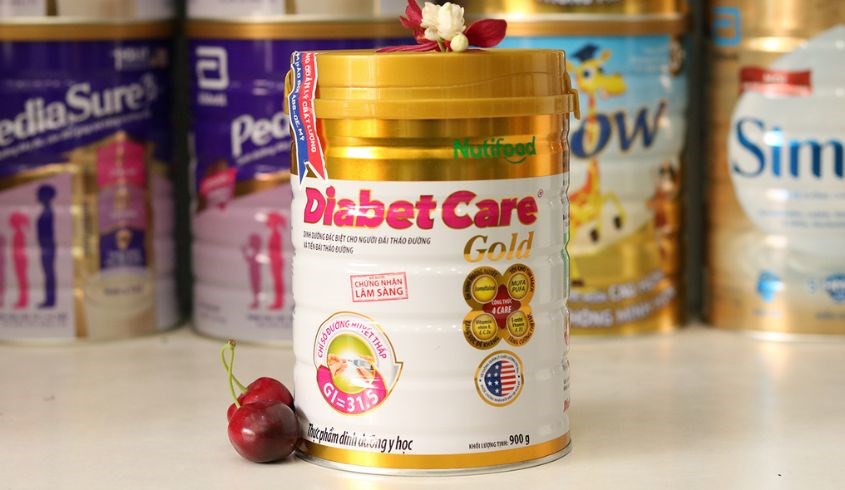 Sữa Nutifood Diabetcare Gold dinh dưỡng chuyên biệt cho người tiểu đường