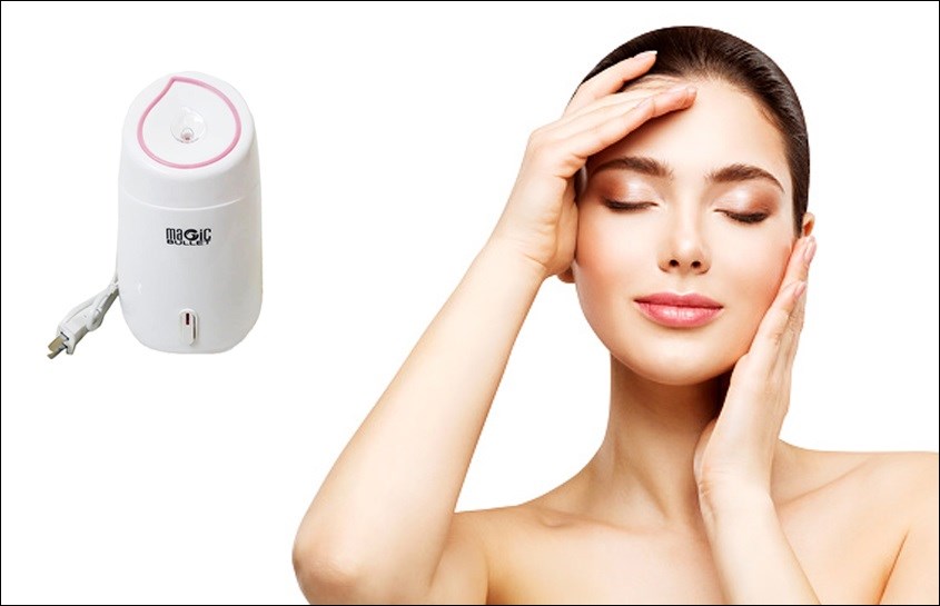 Máy xông mặt Magic được làm bằng nhựa ABS, nhựa PS và nhựa PP an toàn cho người dùng