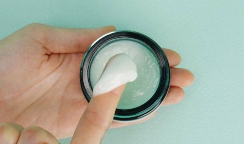 Kết cấu của sản phẩm thật có dạng gel mịn Kết cấu của sản phẩm thật có dạng gel mịn