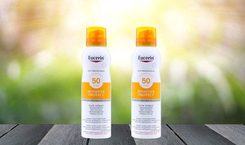 Kem chống nắng Eucerin Sun Spray Transparent Dry Touch Sensitive Protect