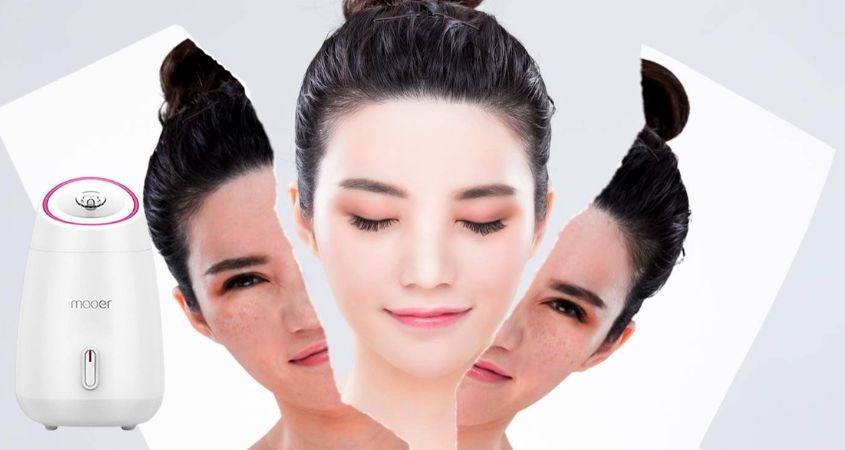 Máy xông mặt Maoer có công dụng chăm sóc và làm đẹp da.