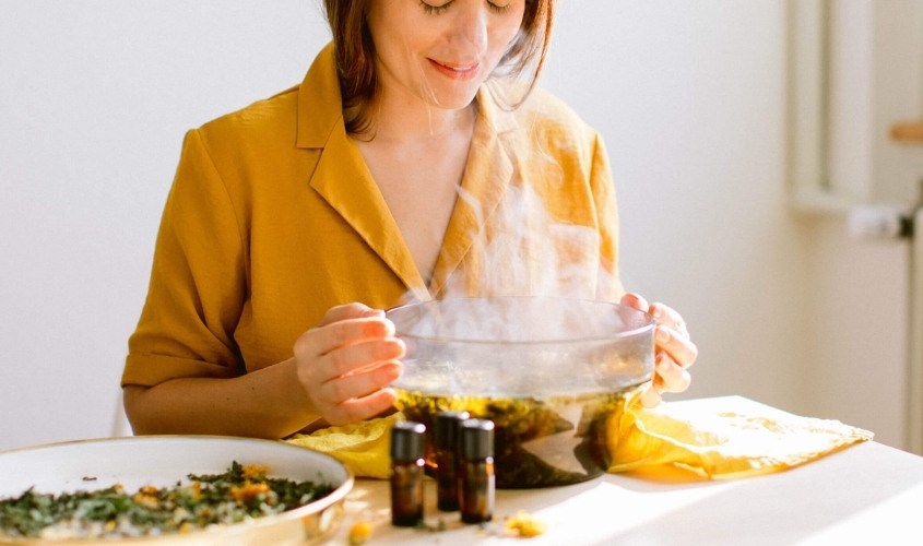 Xông mặt giúp giải độc tố