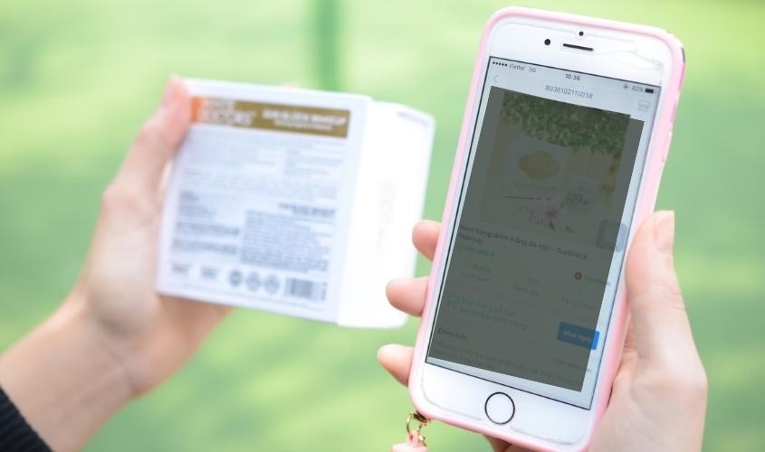 Check mã vạch là cách xác định sản phẩm đúng chuẩn