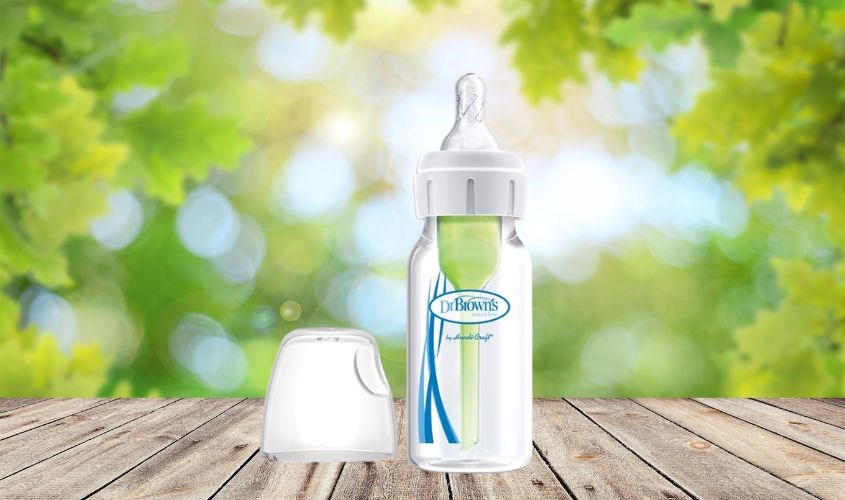 Bình sữa Dr.Brown Option có thiết kế hiện đại 