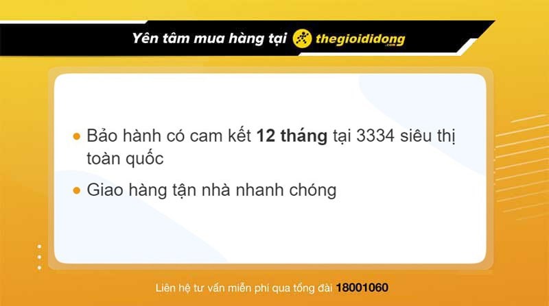 Chính sách bảo hành ngành hàng tai nghe tại TGDĐ