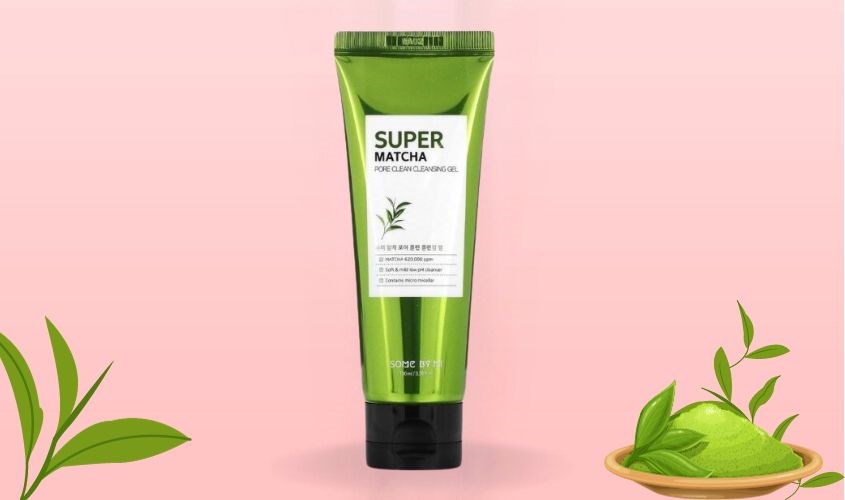 Gel rửa mặt hỗ trợ cải thiện lỗ chân lông Some By Mi Super Matcha 100 ml