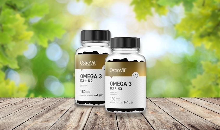 OstroVit Omega 3 D3+K2 là sản phẩm đến từ nhãn hàng nổi tiếng của Ba Lan-OstroVit