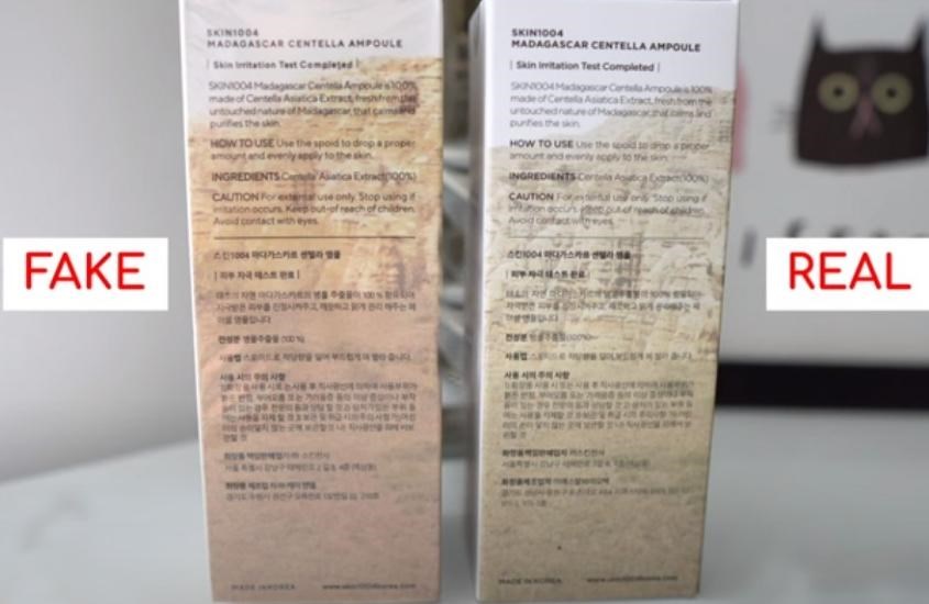 Phân biệt bằng bao bì bên ngoài