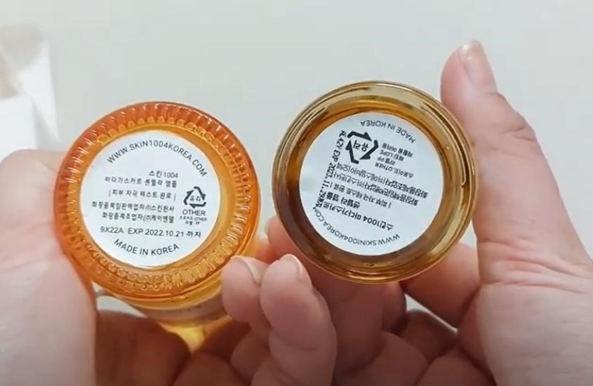 Phân biệt bằng thông tin dưới đáy chai